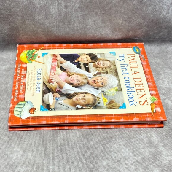 Paula Deens "My First Cookbook" Spiral-Bound Hardcover Childrens Recipe Book - Picture 9 of 10